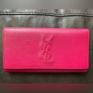 YSL Cassandre flat wallet- authentic